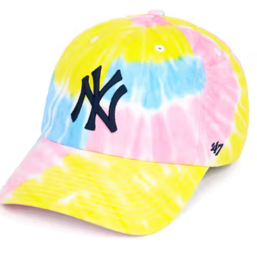 Tie-Dye Baseball Cap with NY Logo